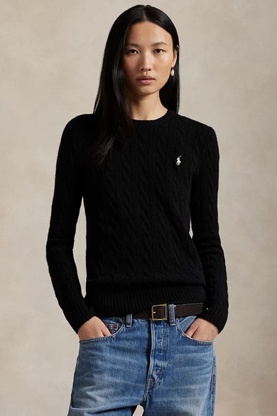 ΠΛΕΚΤΟ POLO RALPH LAUREN - Black